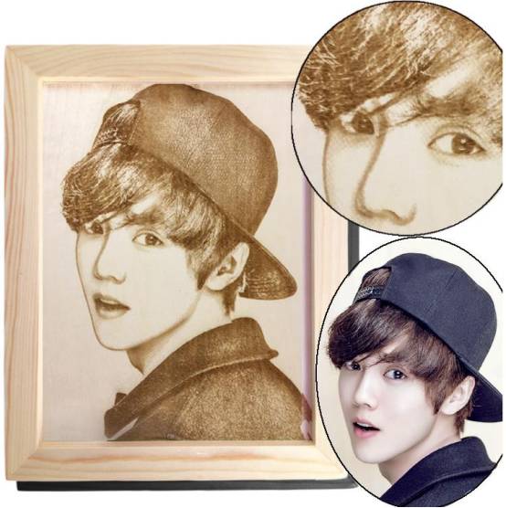 激光打標(biāo)機(jī)打照片時(shí)照片怎么樣處理打出來才漂亮 第2張