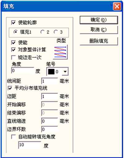 激光打標機中填充詳細介紹 第1張