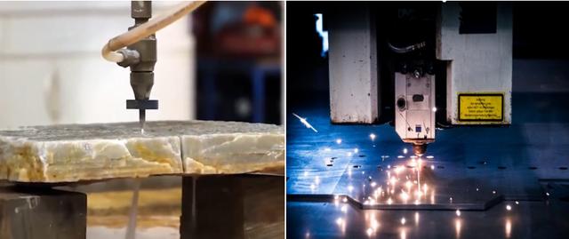 水刀切割和激光切割  第2張